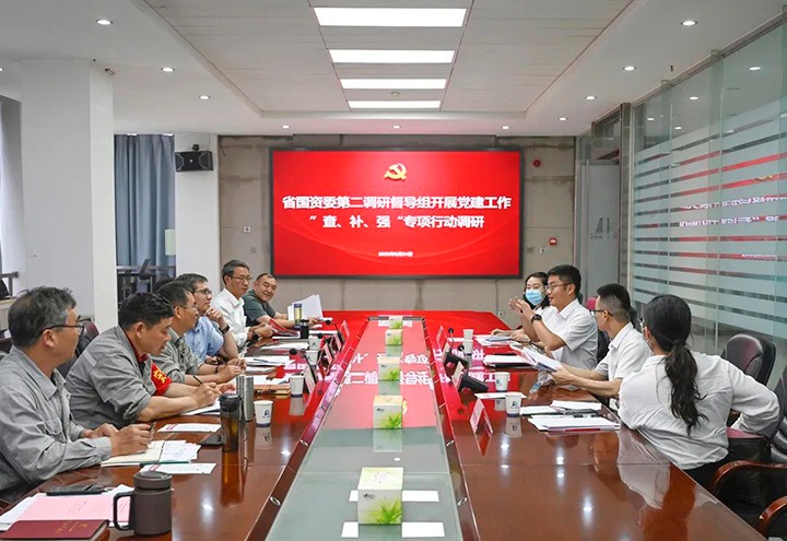 省国资委第二调研督导组到云煤（NG体育）集团开展党建工作“查、补、强”专项行动调研