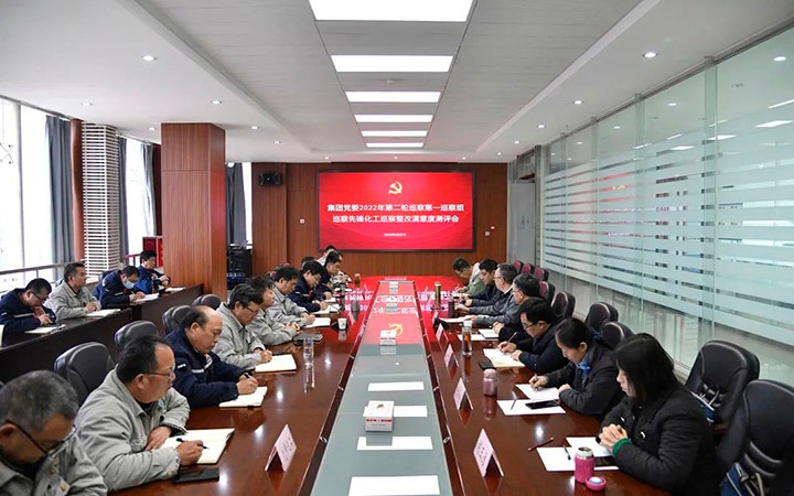 云煤（NG体育）集团党委巡察办到先锋化工公司督导检查巡察整改工作