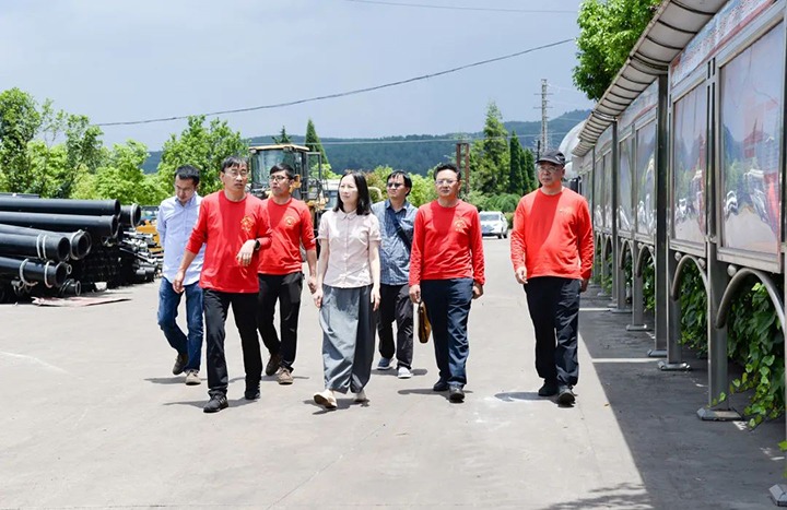 【主题教育】云煤（NG体育）集团党委委员、财务总监莫晓丹一行到恩洪煤业公司开展主题教育调研