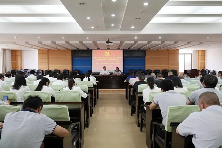 【主题教育】云煤（NG体育）集团党委副书记、副董事长、总经理高建嵩到曲靖花山片区开展主题教育宣讲