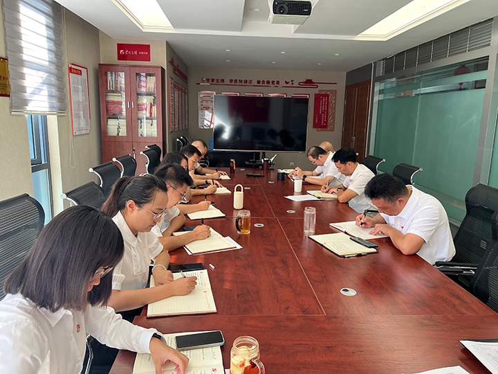 NG体育地产党支部开展“凝心聚力促改革，，，，，，立足岗位做贡献”主题党日活动