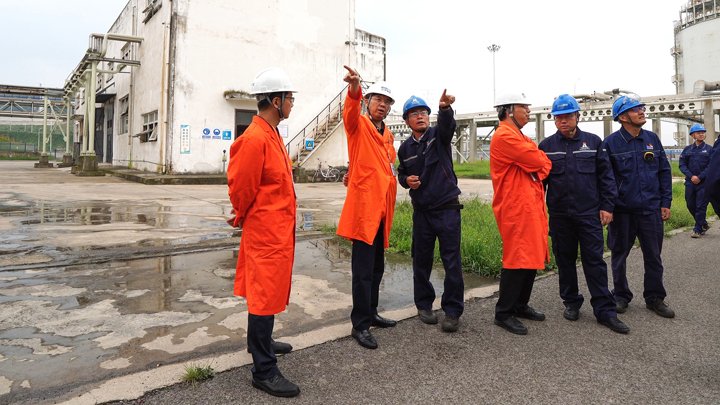 集团党委副书记、副董事长、总经理高建嵩到寻甸区域所属企业调研安全生产经营工作